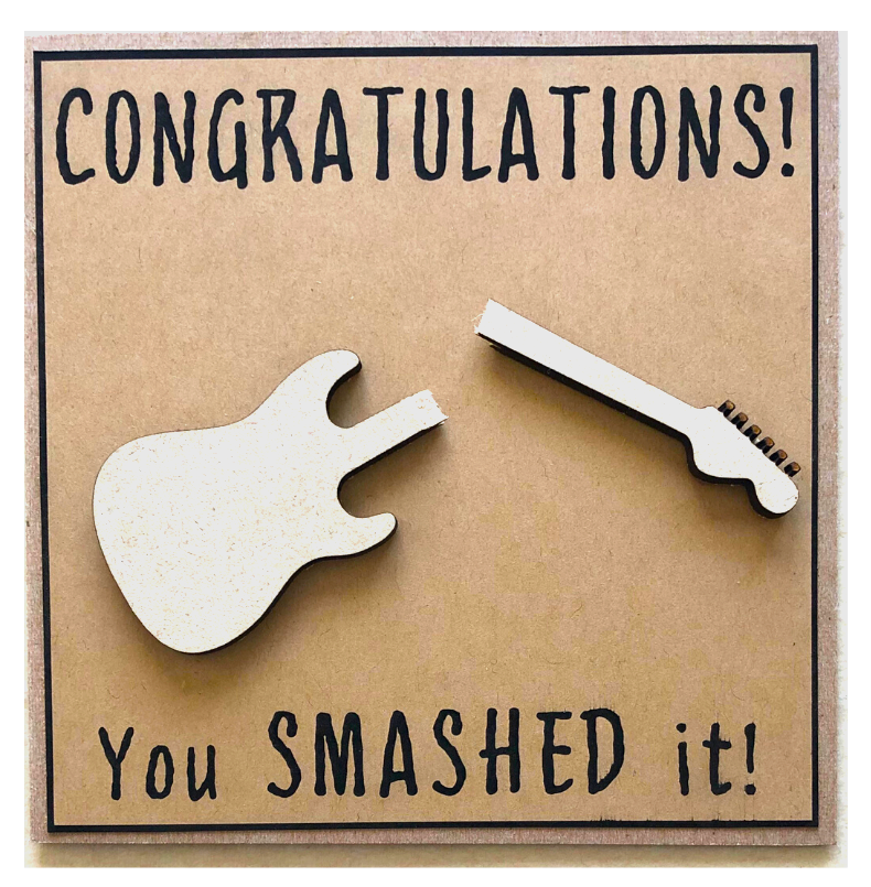 Greeting Card - Congratulations - You Smashed It