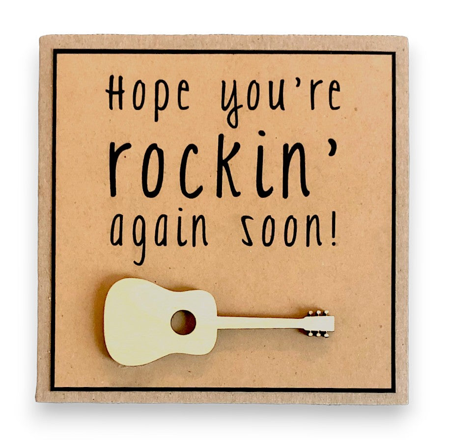 Greeting Card - Hope You're Rockin' Again Soon