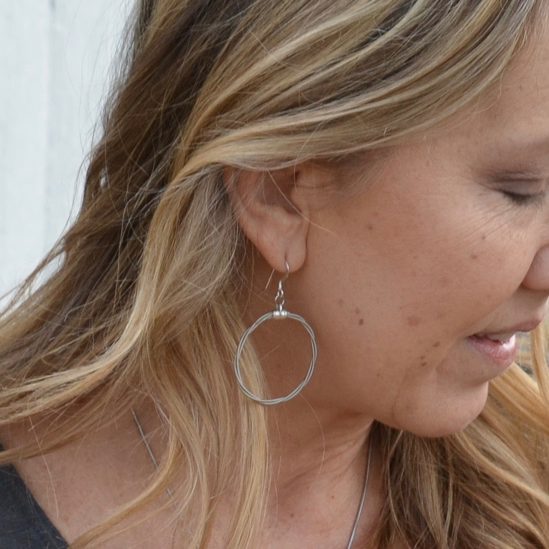 Song Circle Earrings