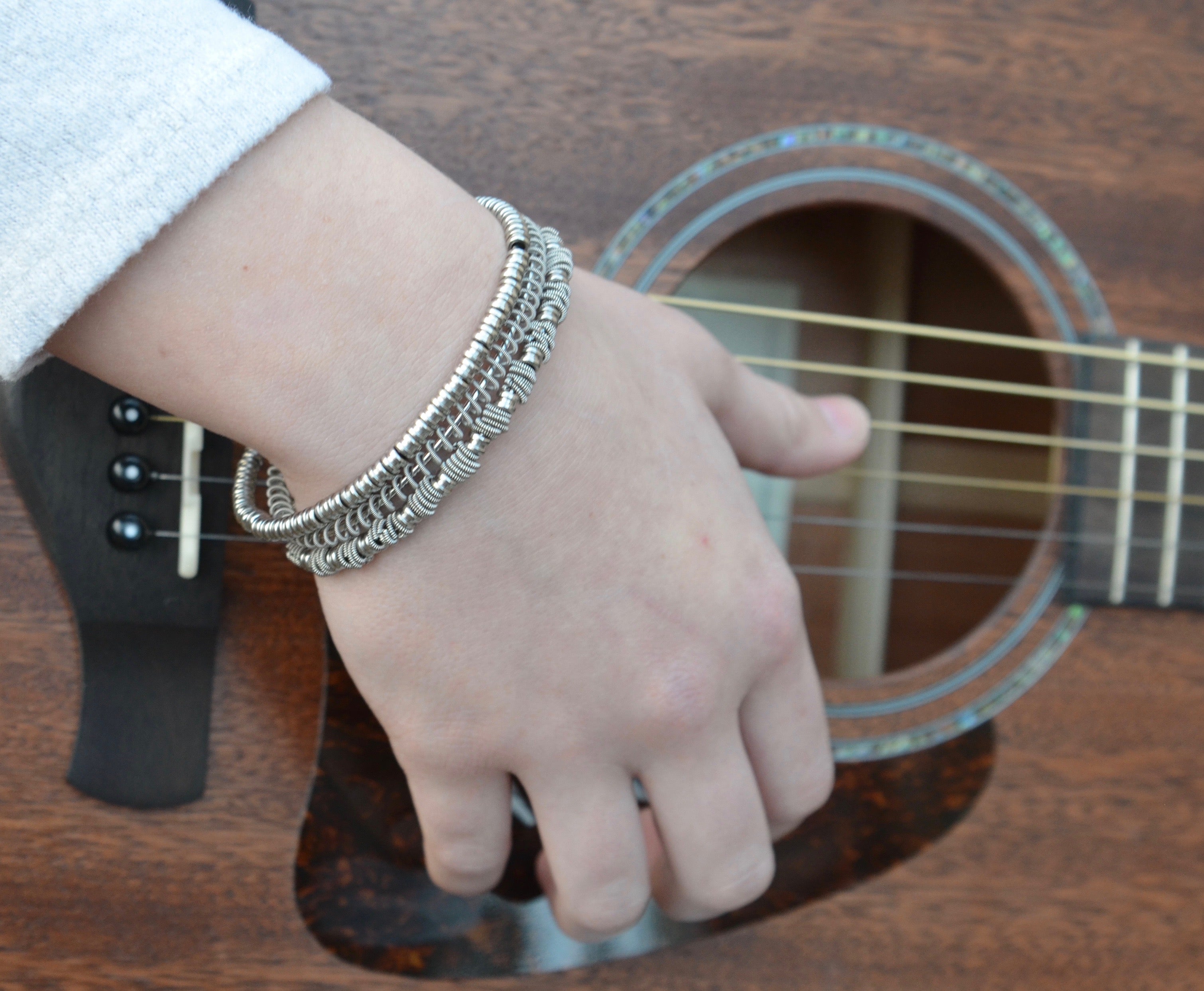 Men s Guitar String Bracelets High Strung Studios
