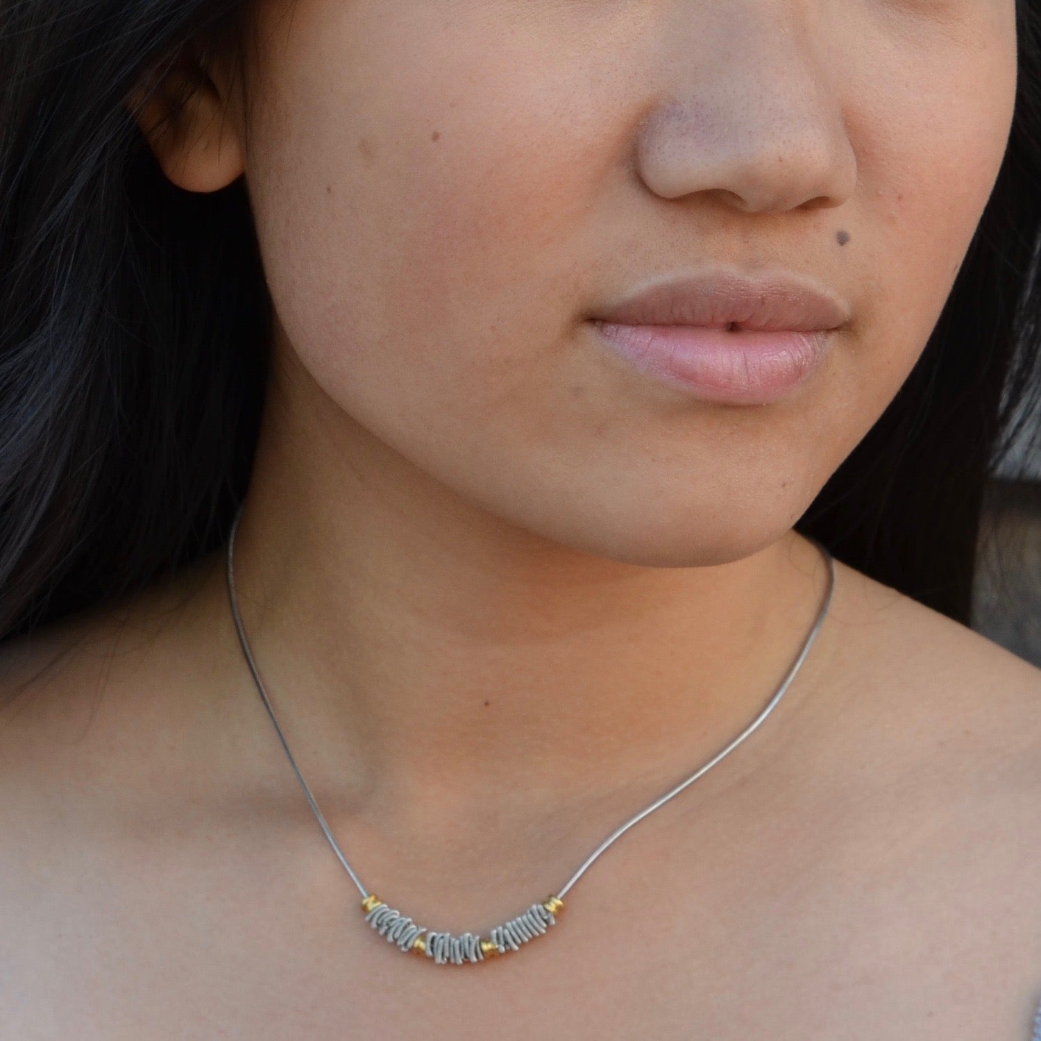 Staccato Set - Necklace and Earrings