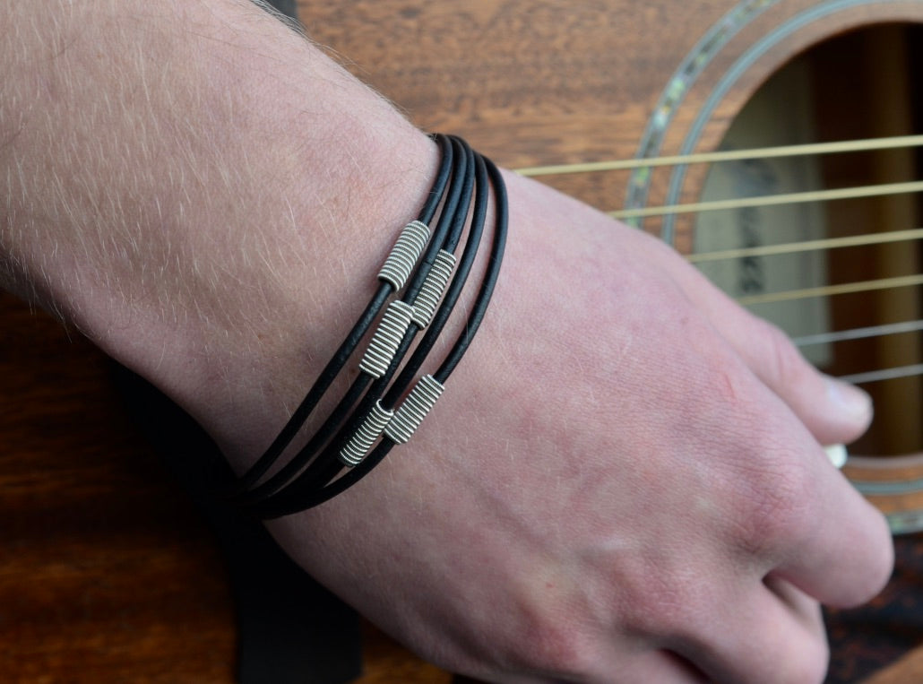 Arpeggio Leather Bracelet