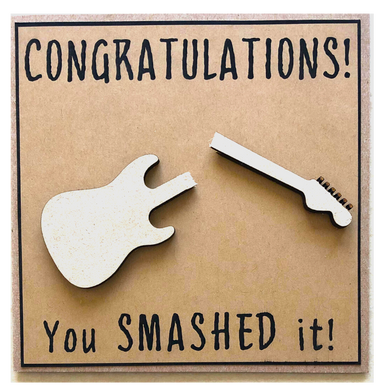 Greeting Card - Congratulations - You Smashed It