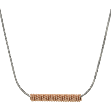 Wound Up Necklace - Bronze