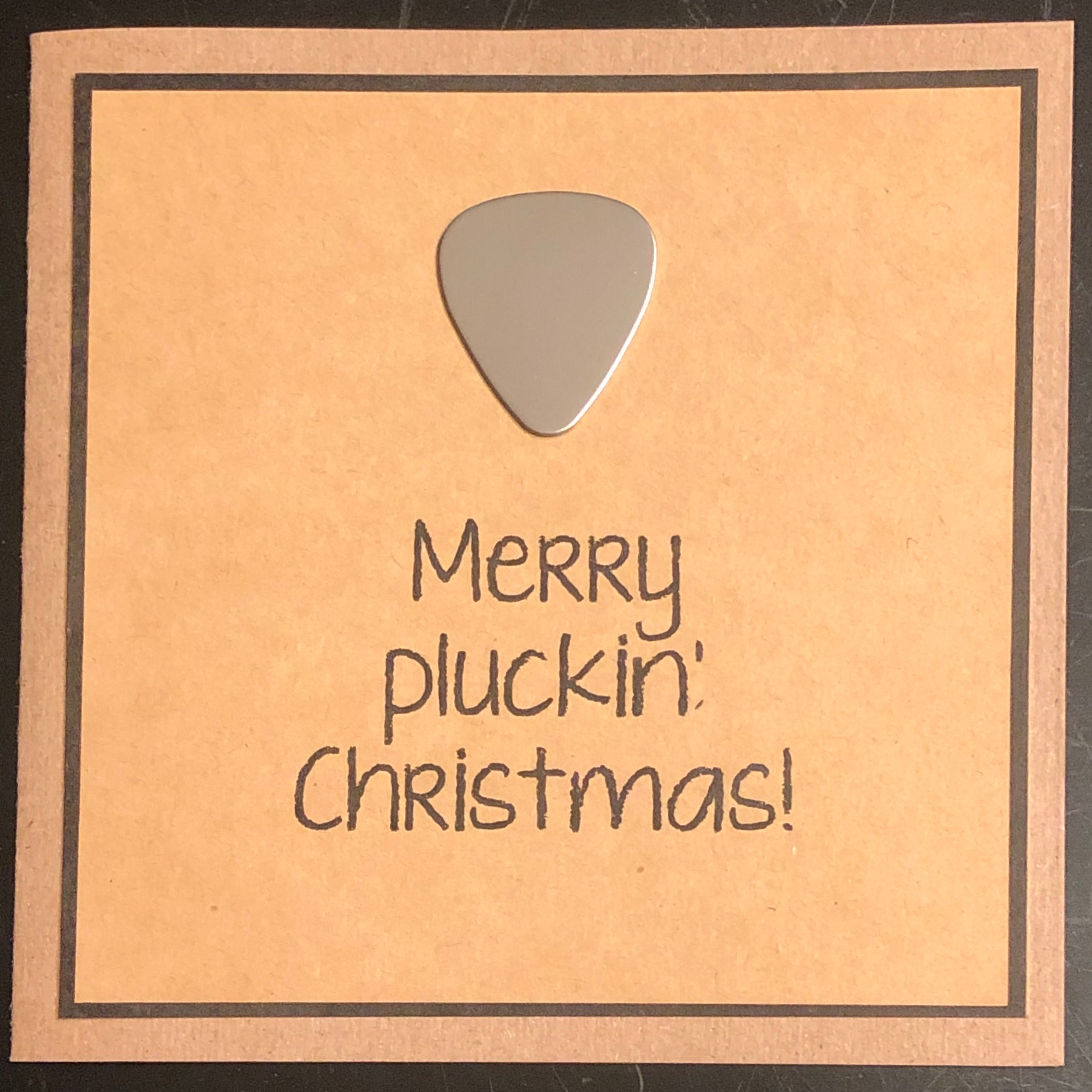 Greeting Card - Merry Pluckin' Christmas